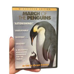 March of the Penguins DVD Movie Morgan Freeman